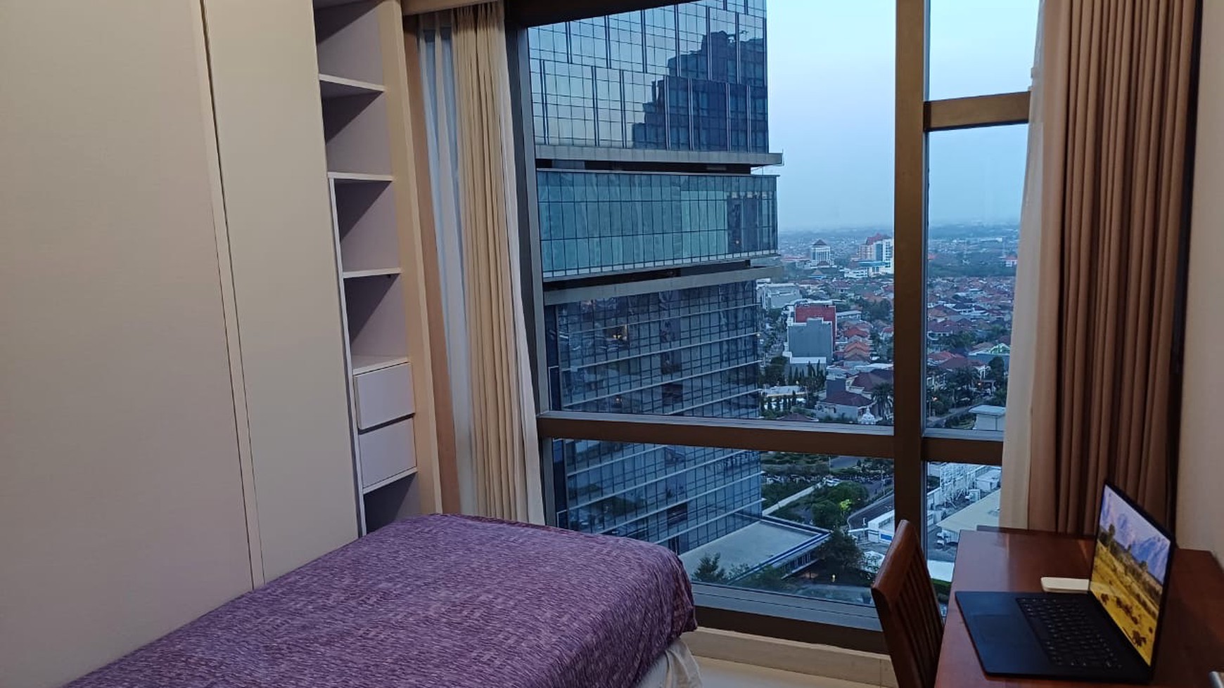 dijual apartemen 3BR mewah la riz mansion full furnished