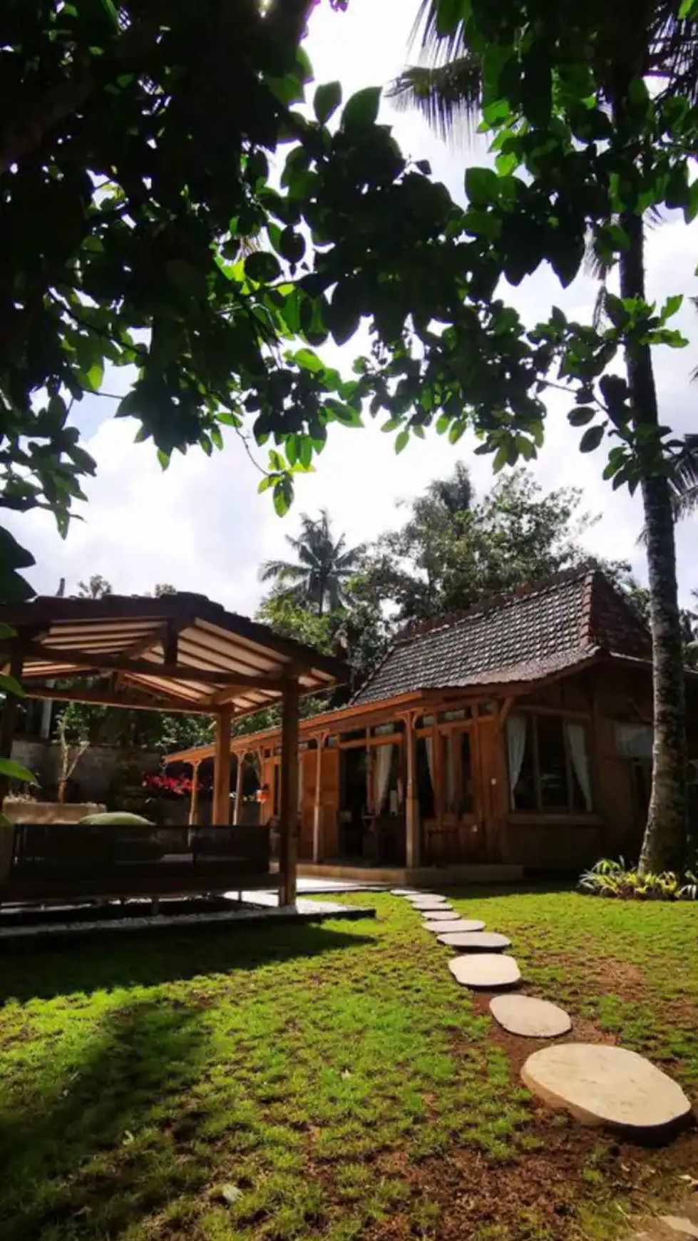 Incredible Three Captivating Leasehold Properties in A Spectacular Jungle River Setting in Ubud