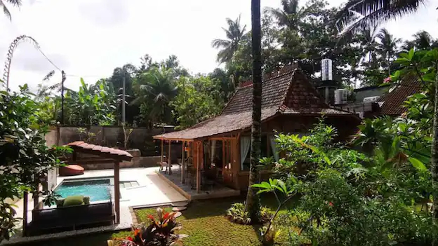 Incredible Three Captivating Leasehold Properties in A Spectacular Jungle River Setting in Ubud