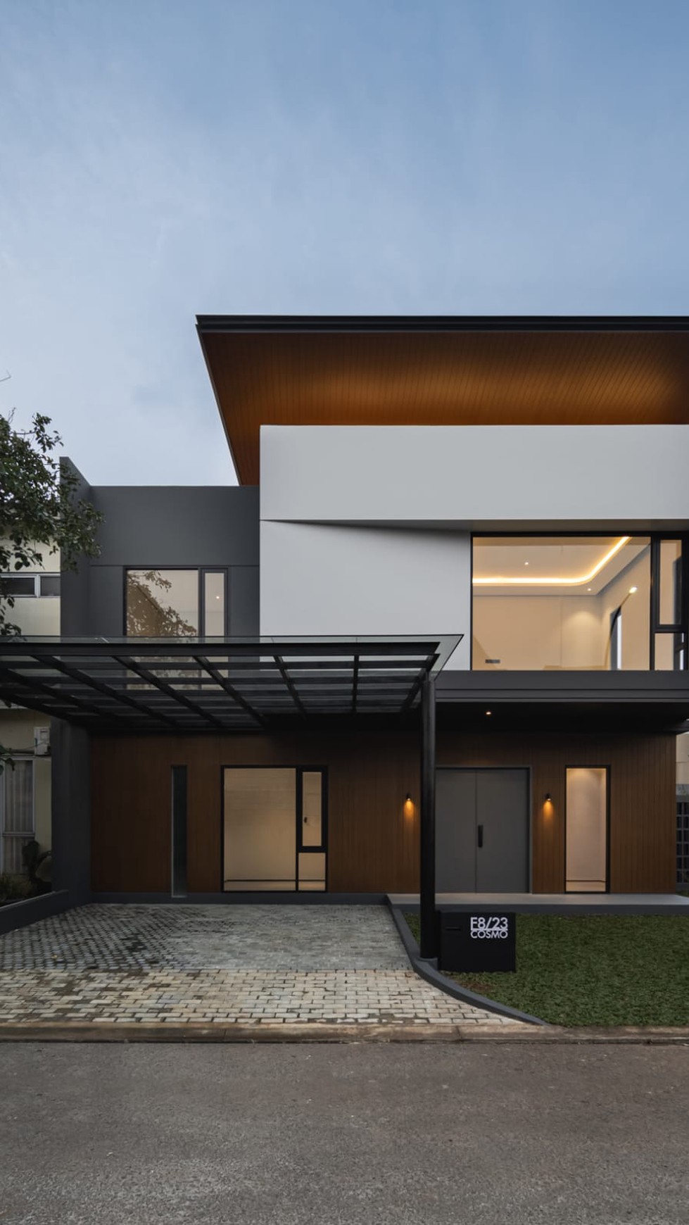 Rumah hunian minimalis Modern di The ICON Brand new BSD