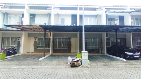 rumah sewa siap huni strategis residence one cluster jade serpong bsd city tangerang selatan