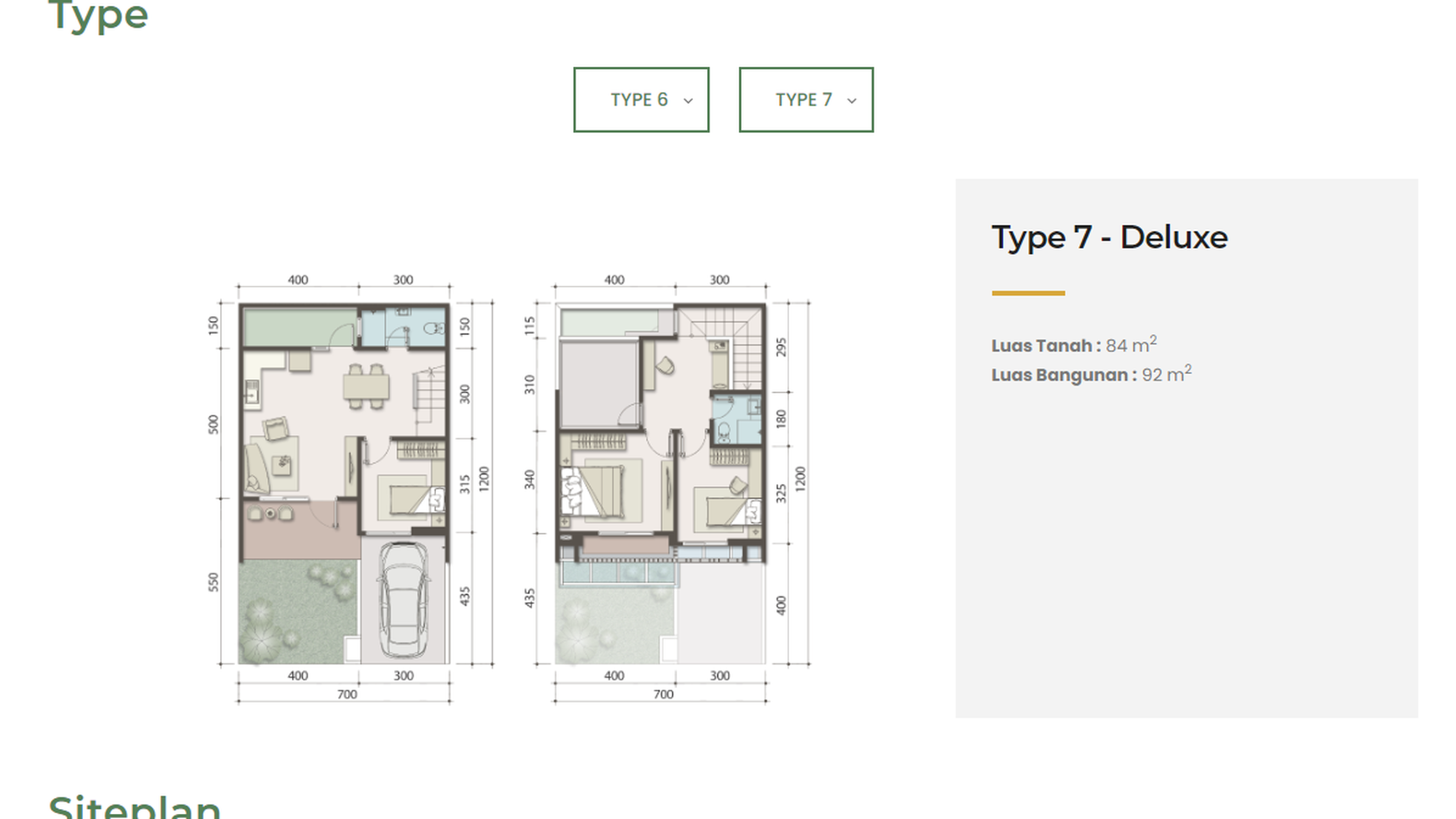 Rumah Hitung Tanah Area Cipete