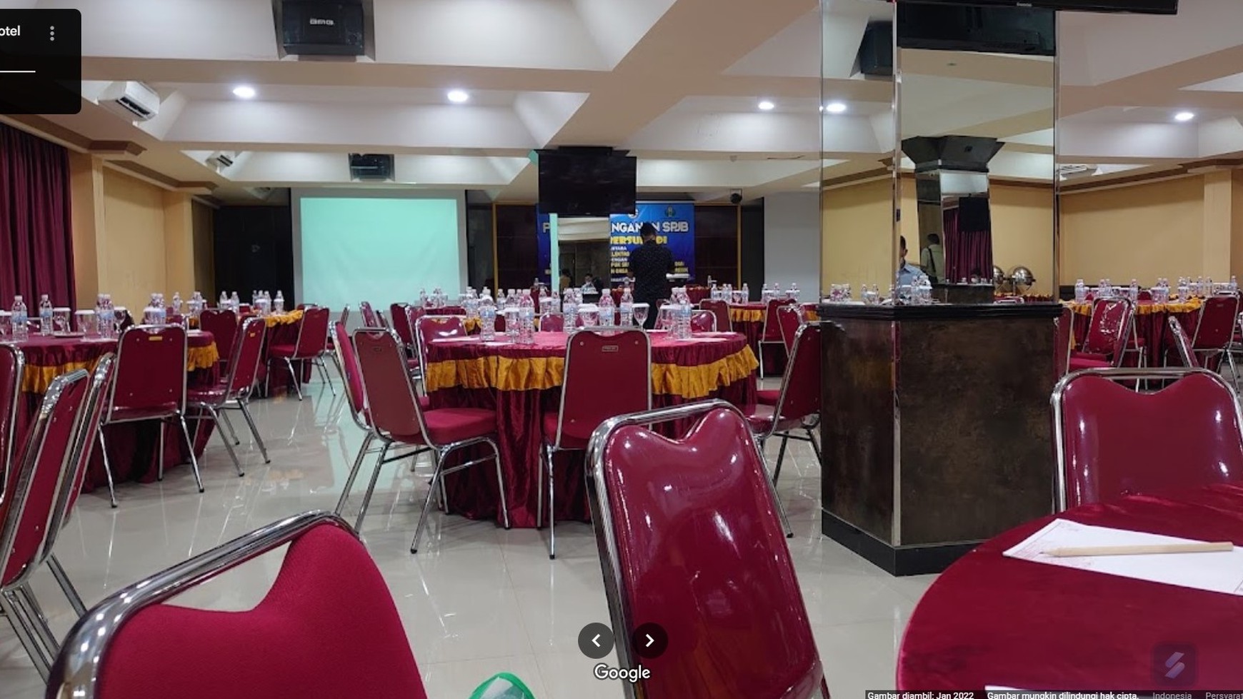 Dijual Hotel 5 Lantai full furnis Kota Bandar Lampung