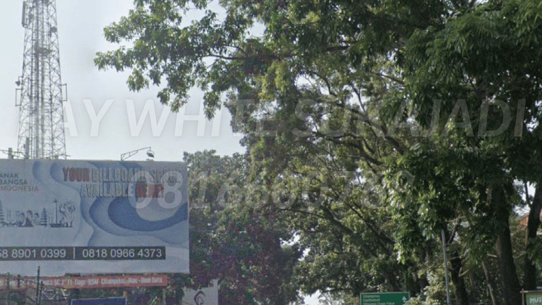 Rumah/ Ruang Usaha Hitung Tanah di Main Road Setiabudi