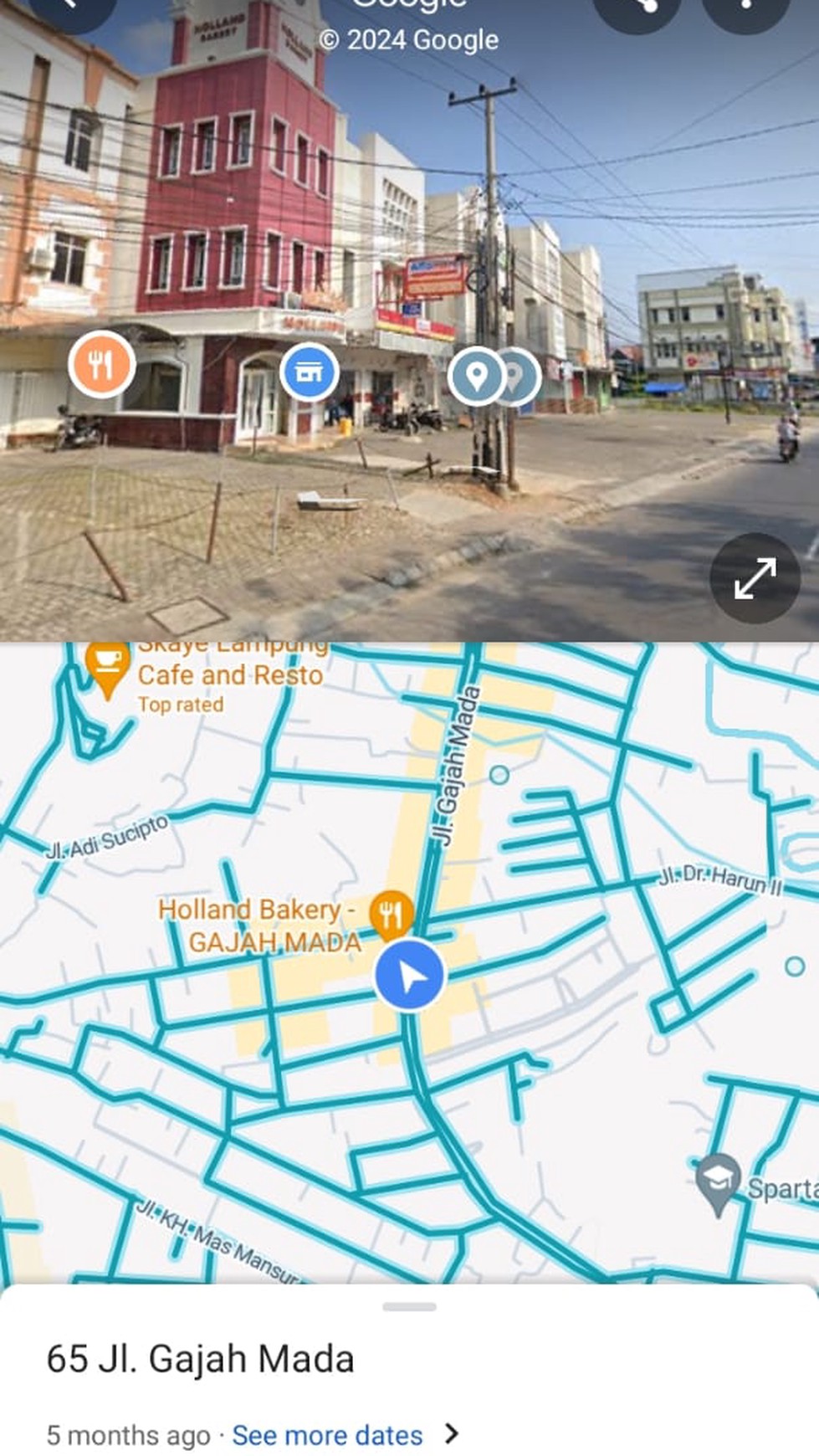 Ruko 3 lantai dijalan Gajah Mada Tanjung Karang Timur Bandarlampung