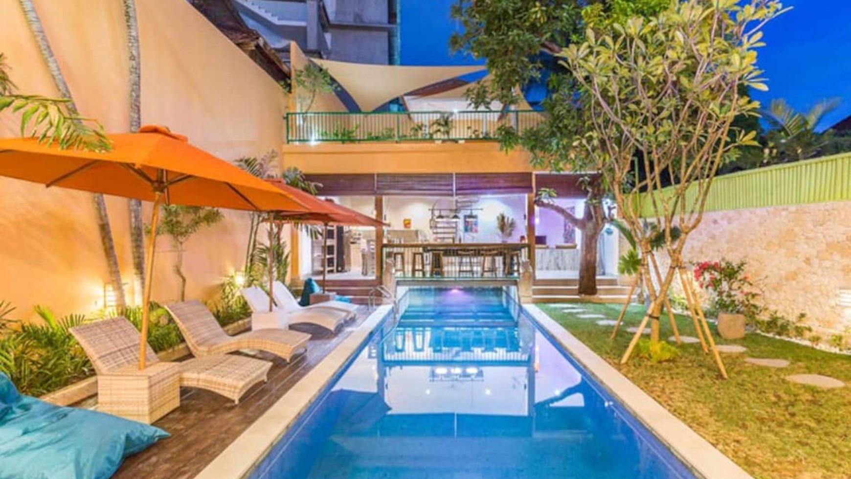 For Sale Leasehold - Modern 5 bedrooms villa in famous area Seminyak 