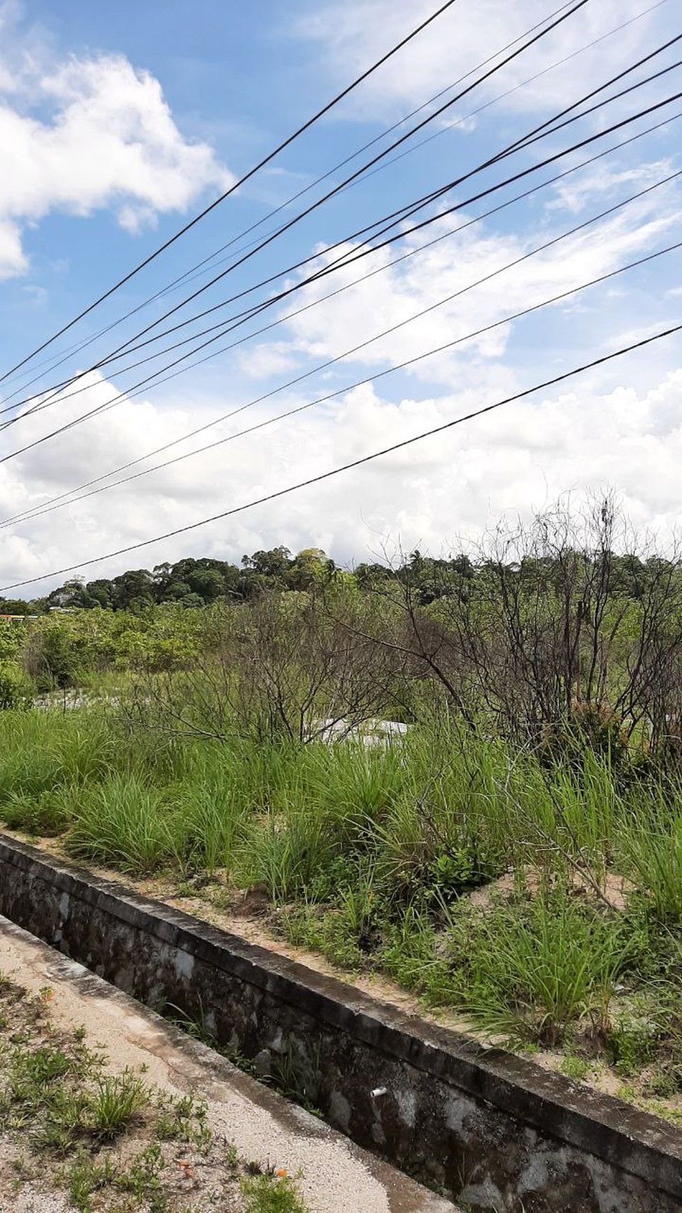 Tanah dekat kelenteng Sijuk, Belitung.