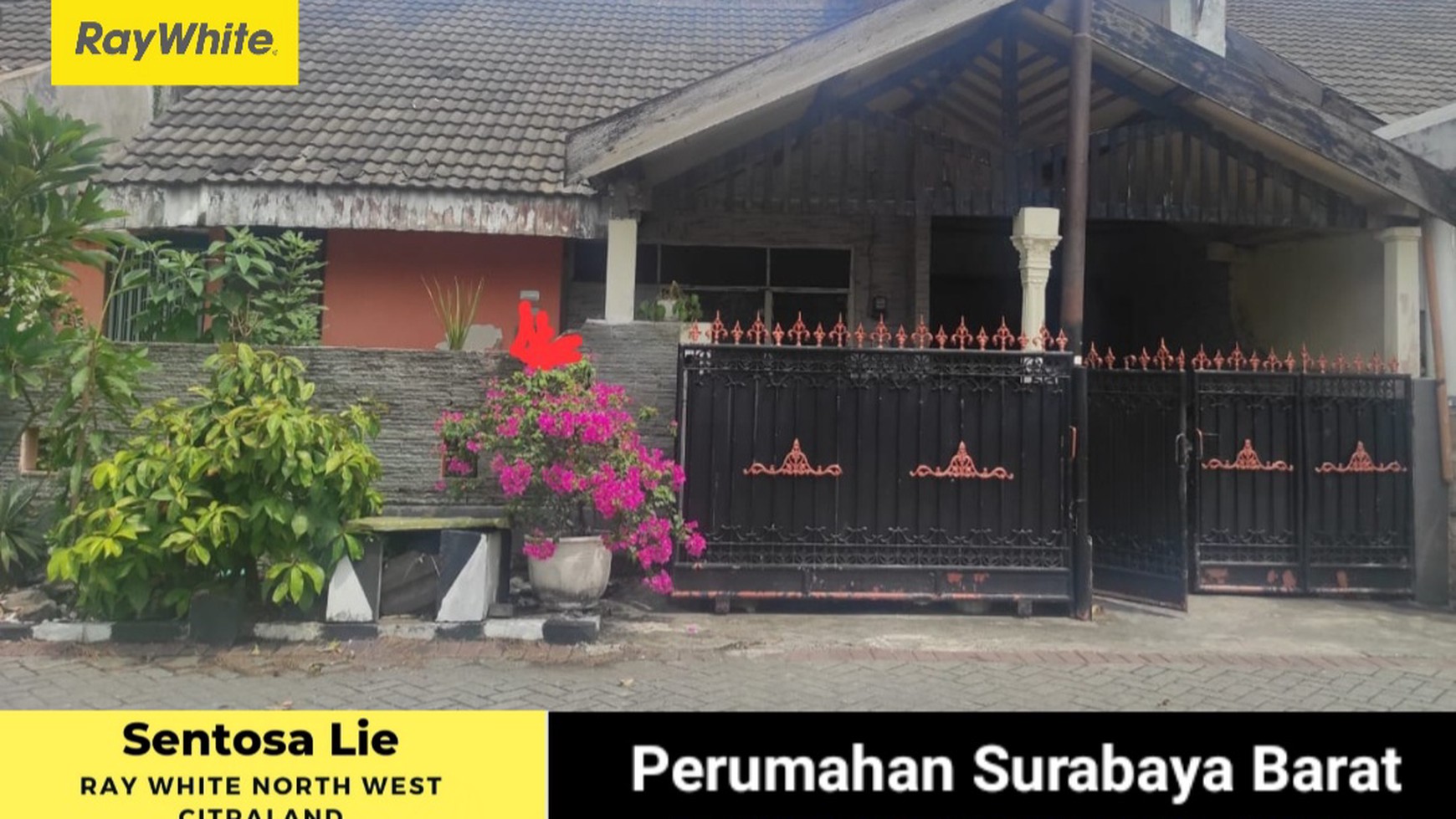 Dijual Rumah Babatan Pilang Wiyung Surabaya Barat - SPESIAL 8 K.Tidur Dekat Pakuwon Mall, Akses TOL Gunungsari