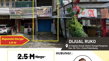 Dijual Ruko di Palembang