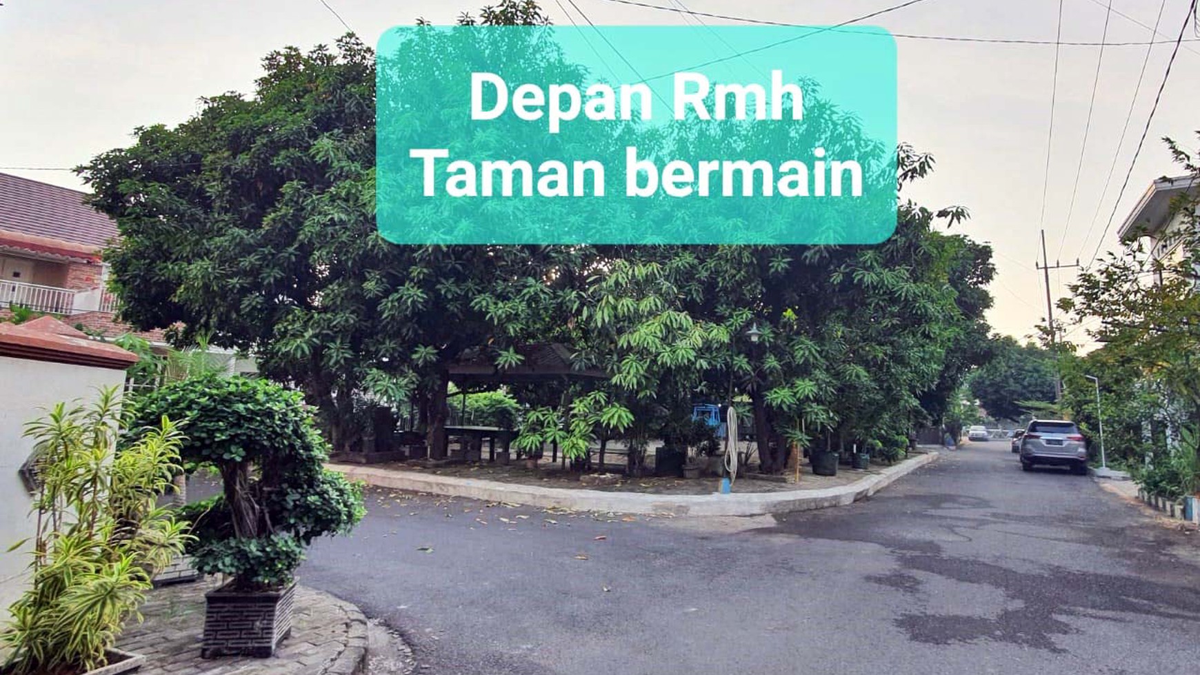 Rumah di Taman Indah Taman Sidoarjo, 2 Lantai, Hook/Pojokan, SIAP HUNI - CT -