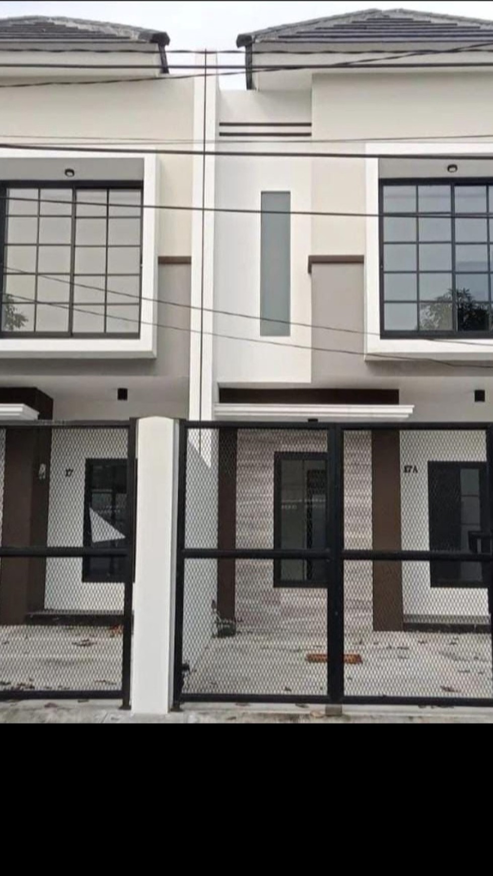 Dijual Rumah Rungkut Asri Surabaya Timur - Minimalis modern 2 Lantai - Row Jalan LEBAR 3 Mobil