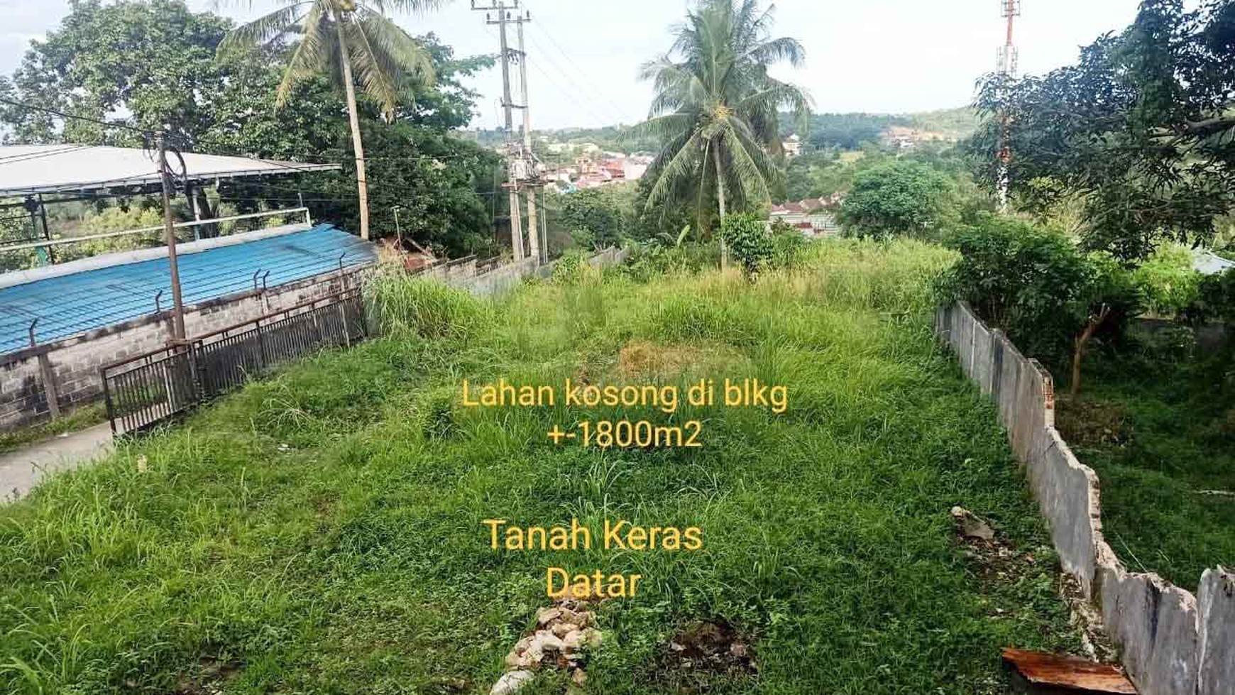 Gudang di Jl. MT. Haryono Batu Ampar Balikpapan, Nol Jalan Raya, Lokasi Padat - CT -