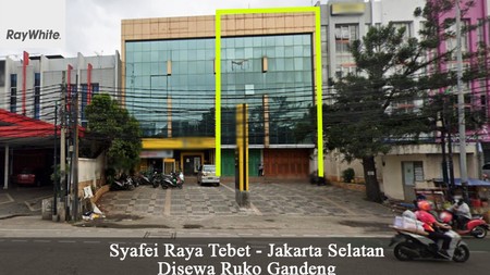 FOR LEASE Ruko Gandeng 4.5 lantai Tebet Jakarta Selatan