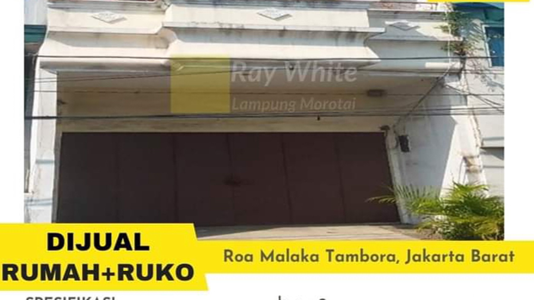 Dijual Rumah + Toko Siap Oprasi tr