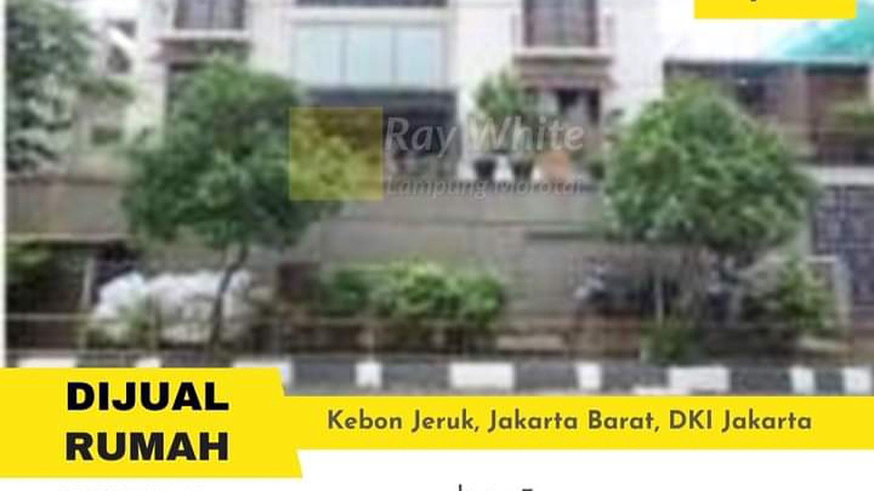 Dijual Rumah Tingkat Modern di Kebon Jeruk tr