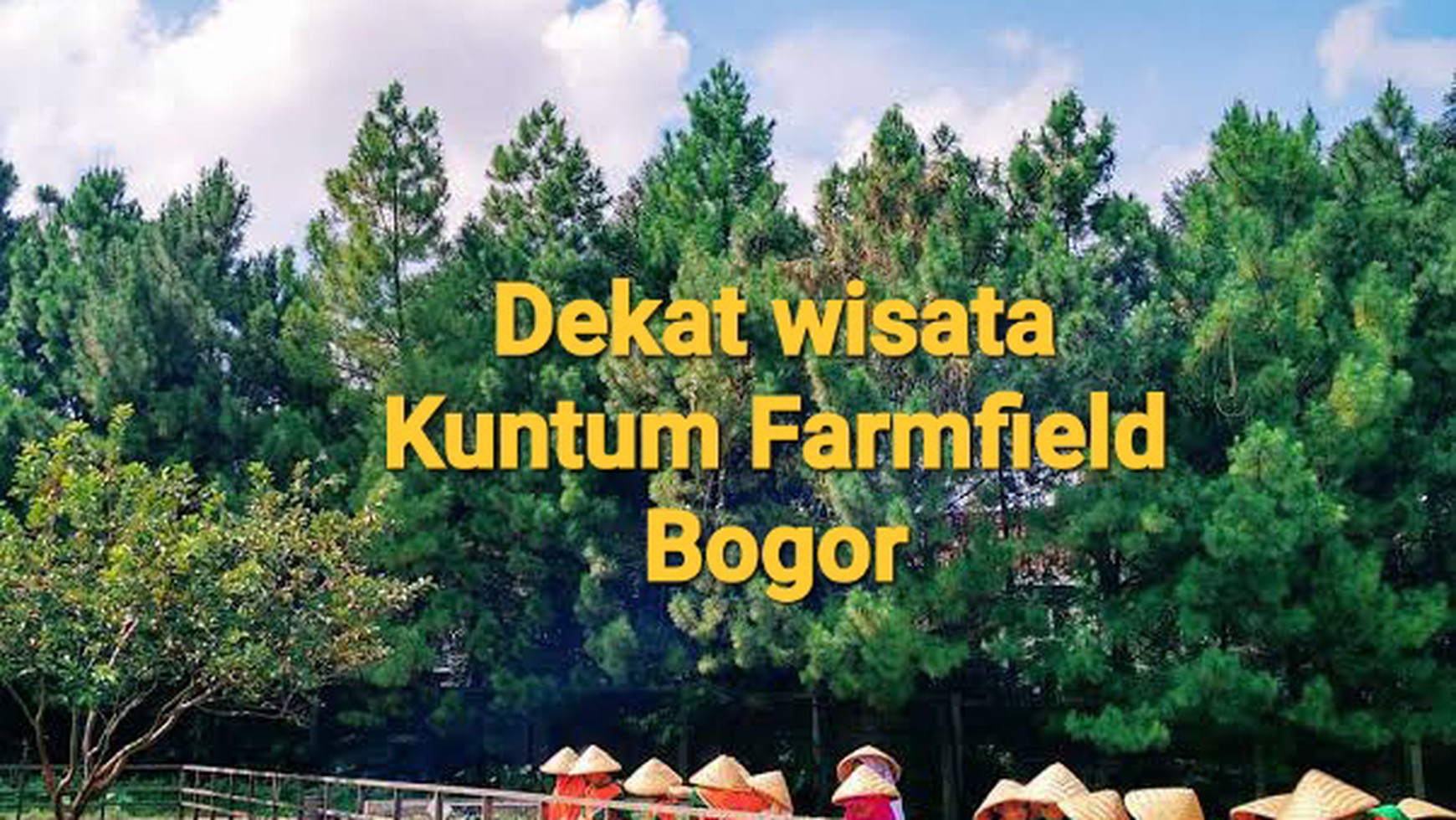 DIJUAL RUMAH KLASIK DI DAERAH SEJUK NYAMAN TAJUR BOGOR