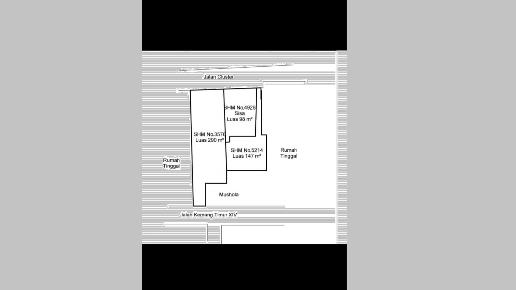 hanya dihargai tanah saja bonus bangunan kemang jl. kemang timur jakarta selatan cocok untuk rumah kost