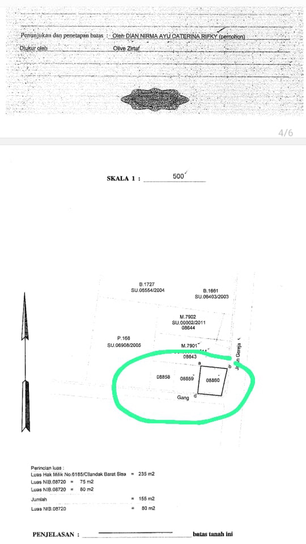 Rumah hitung tanah lingkungan nyaman dekat citos cilandak jakarta selatan