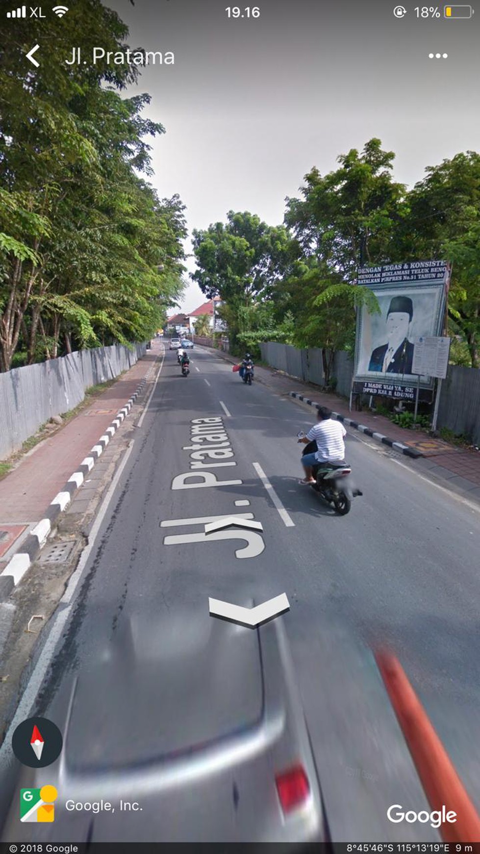 Tanah strategis dipinggir pantai