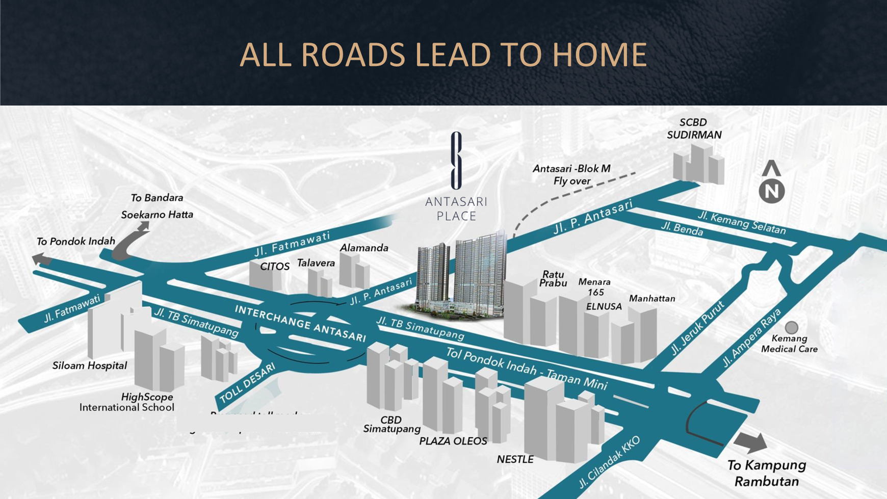 DIJUAL SEGERA APARTEMEN ANTASARI PLACE TYPE STUDIO 29.94 m2 / FOR SALE