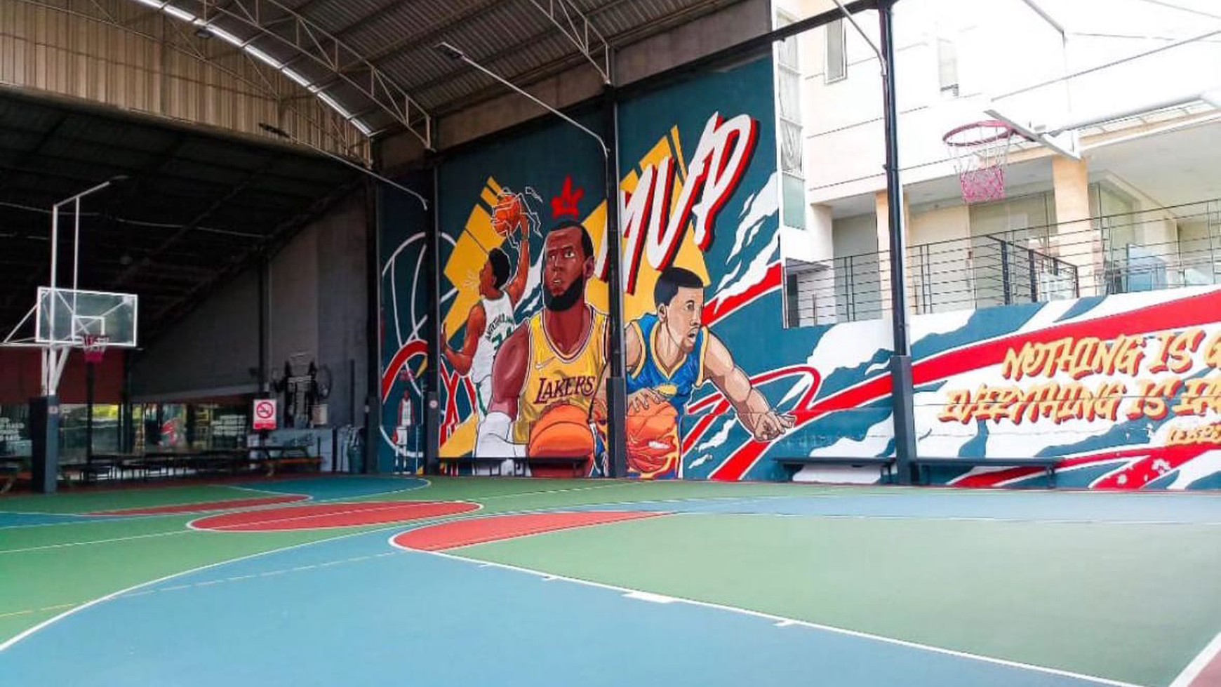 1756. Dijual Arena Bola Basket Jl Sidosermo Airdas 