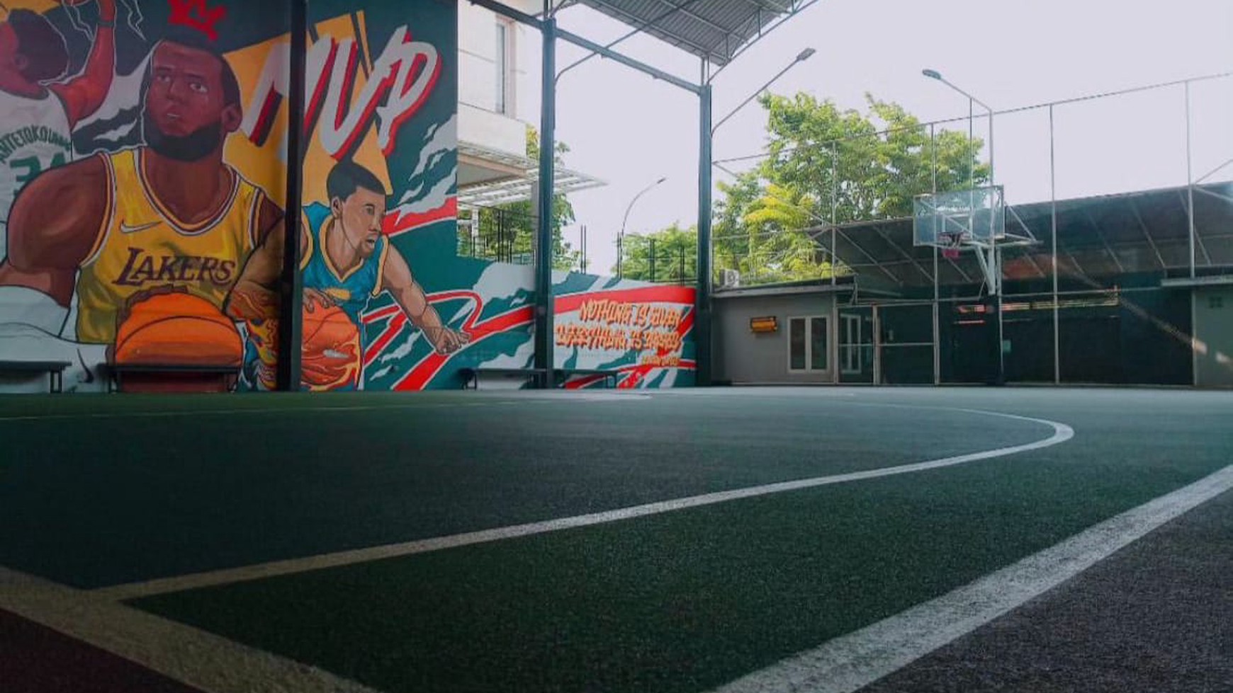 1756. Dijual Arena Bola Basket Jl Sidosermo Airdas 