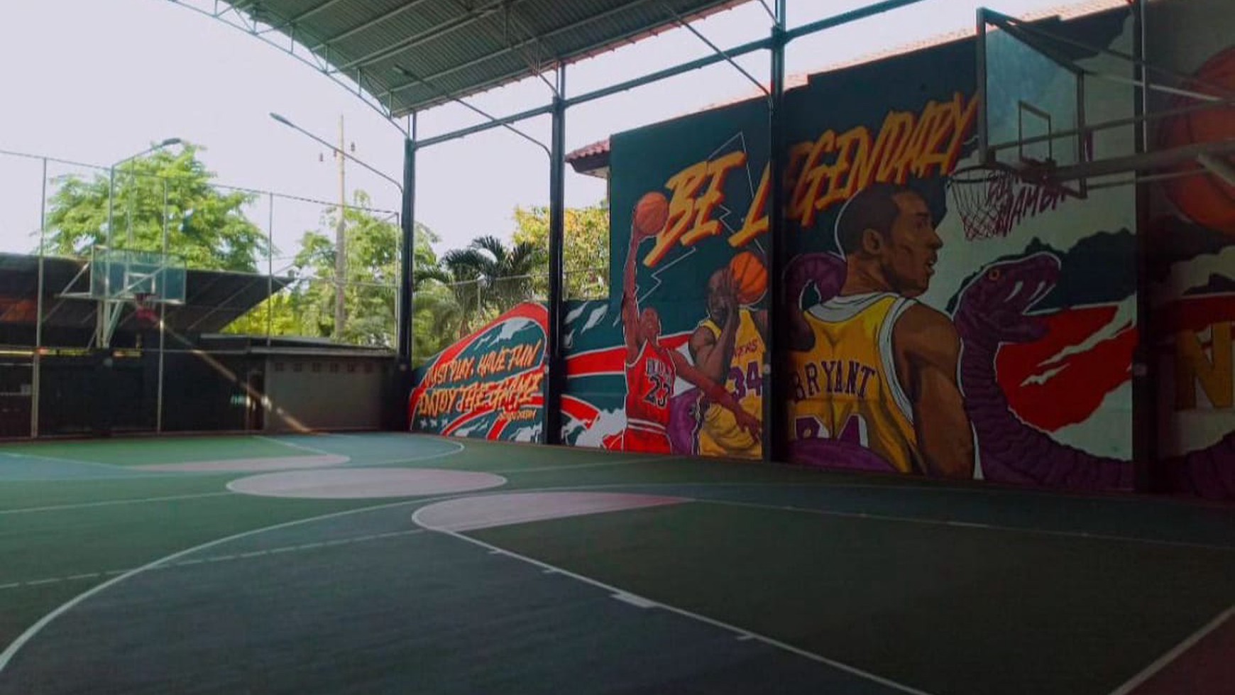 1756. Dijual Arena Bola Basket Jl Sidosermo Airdas 