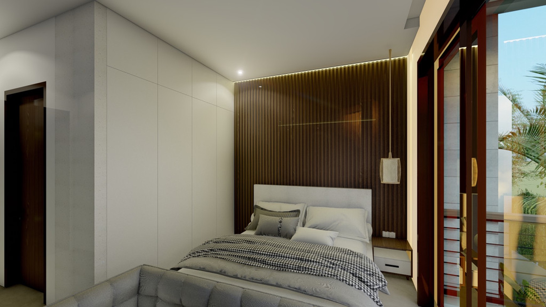 For Sale Leasehold - Brand new modern studio apartment in busy Seminyak