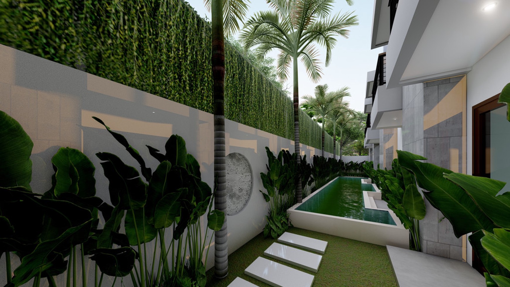 For Sale Leasehold - Brand new modern studio apartment in busy Seminyak