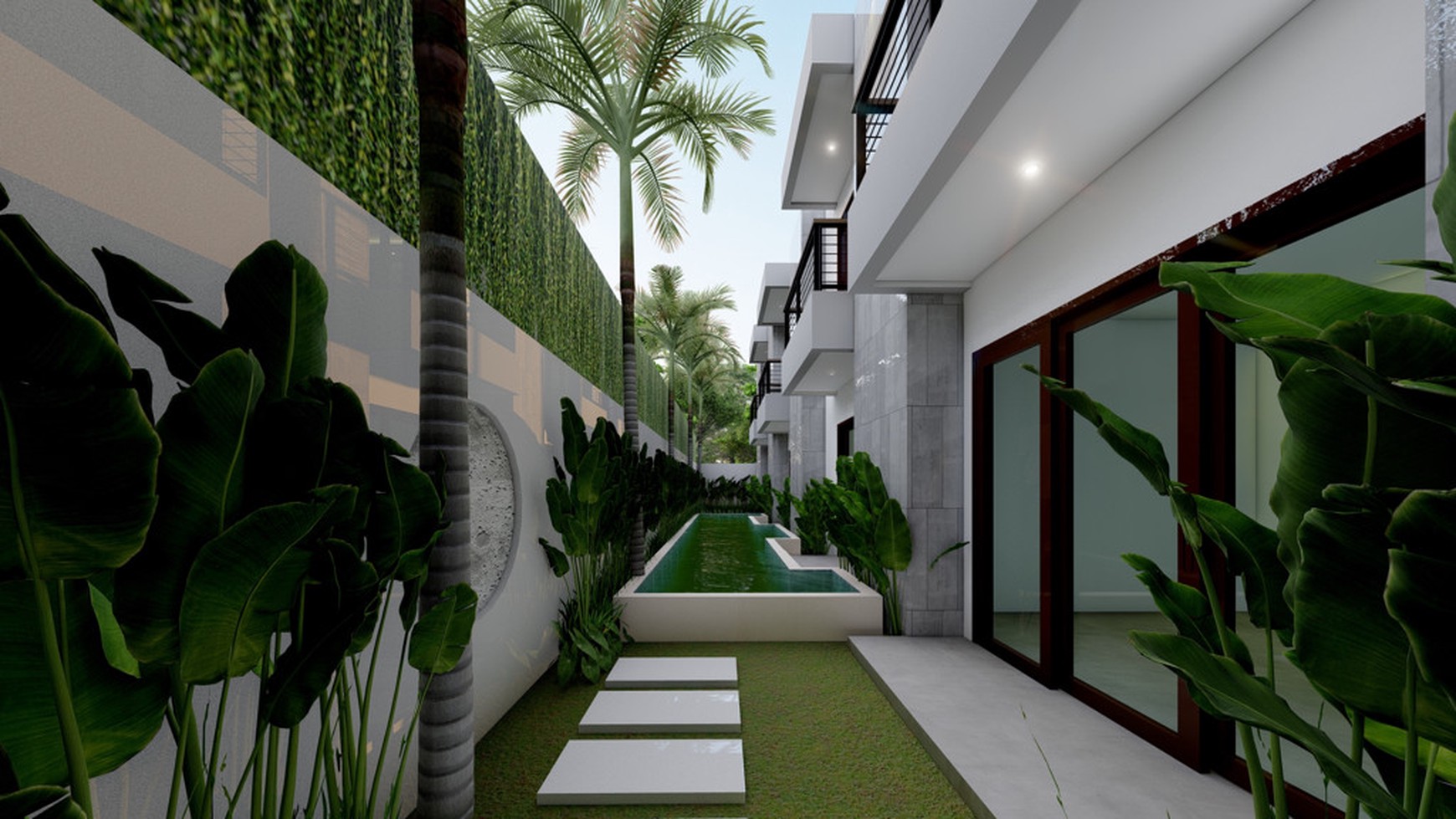 For Sale Leasehold - Brand new modern studio apartment in busy Seminyak