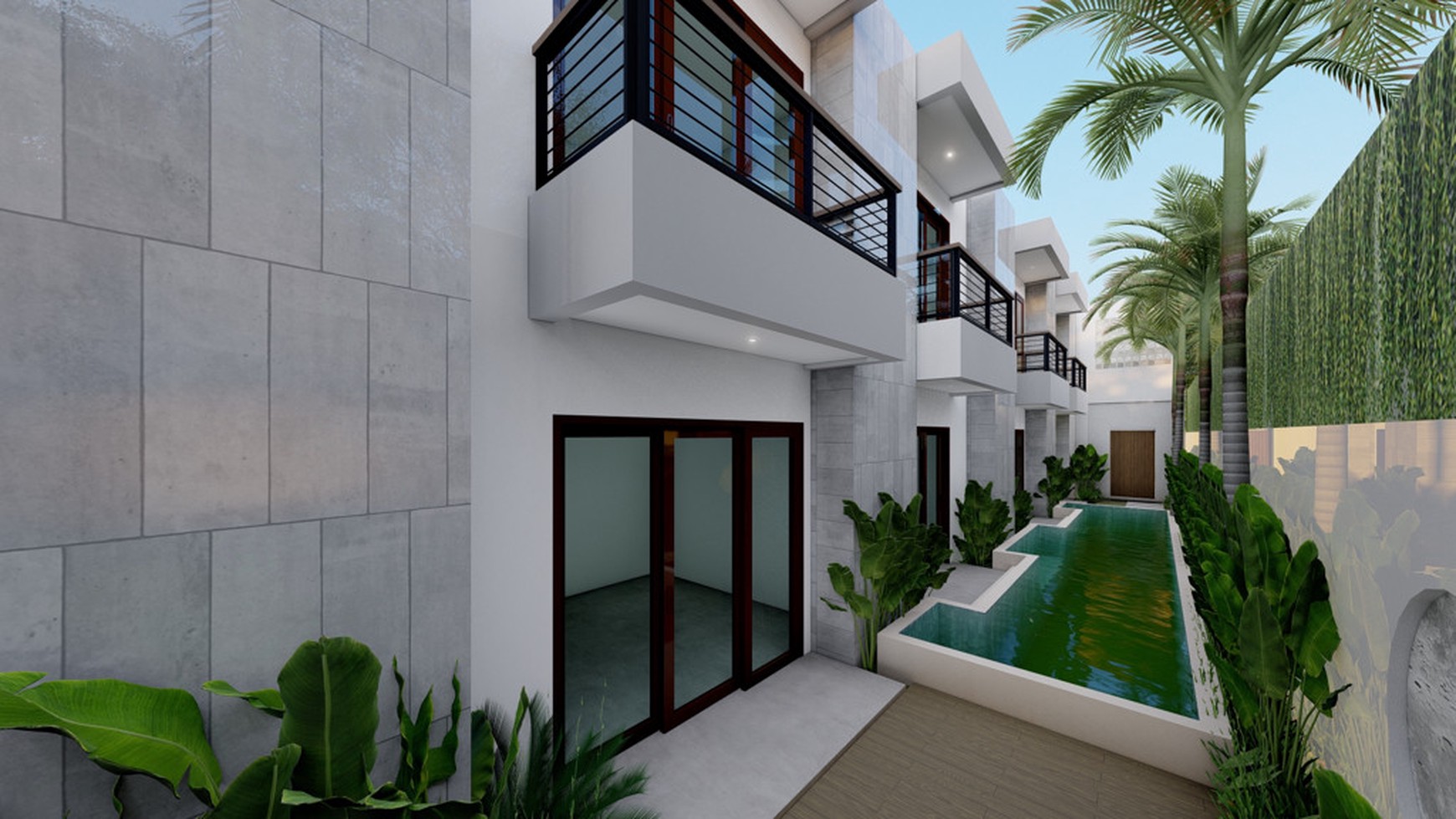 For Sale Leasehold - Brand new modern studio apartment in busy Seminyak