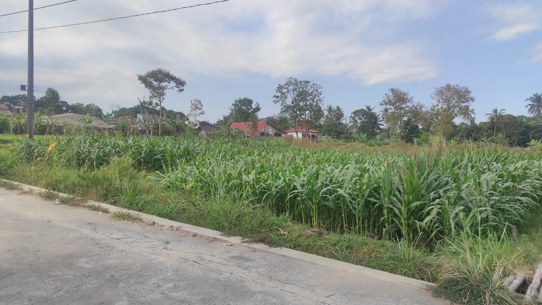 Tanah 4000 Meter Persegi Berada dekat Kawasan Wisata Jl. Kaliurang Pakem Sleman