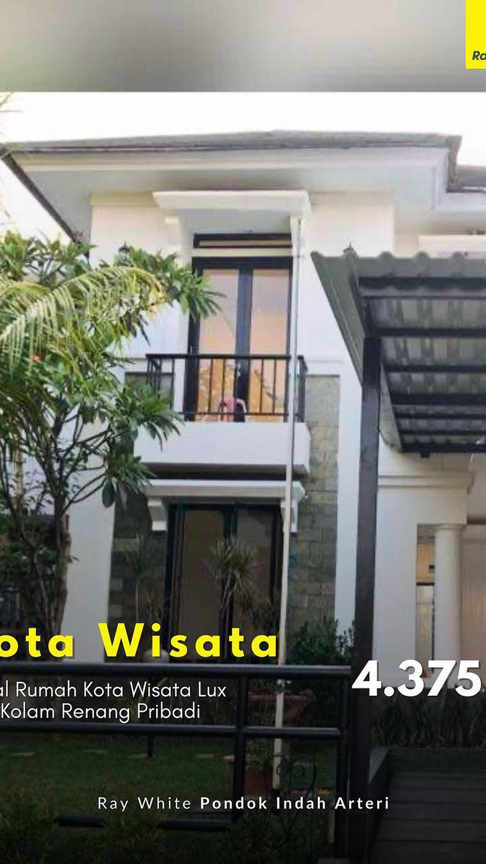 Dijual Rumah Lux  Fully  Furnished di Boulevard Kota Wisata 