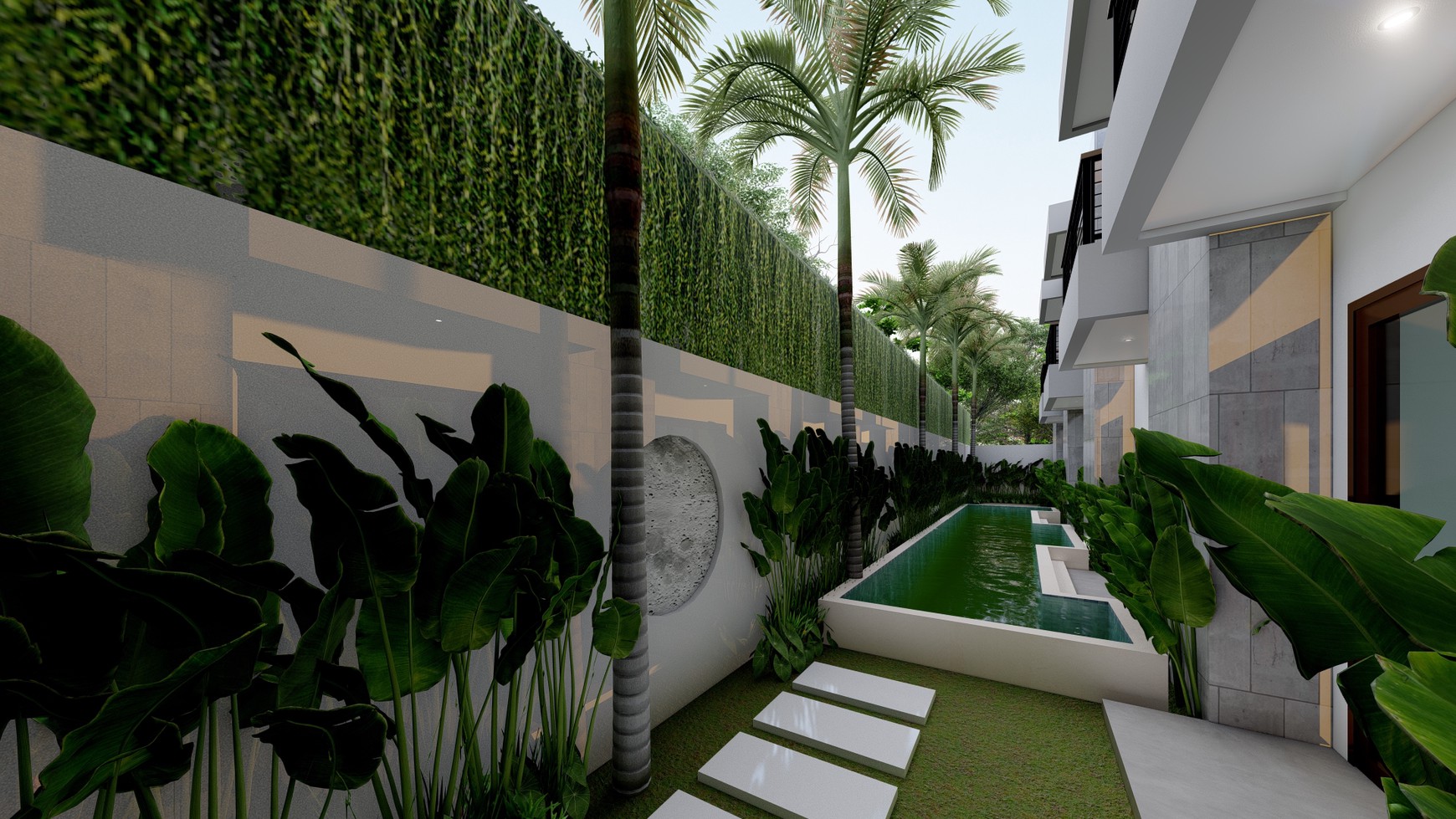 For Sale Leasehold - Brand new modern studio apartment in busy Seminyak .