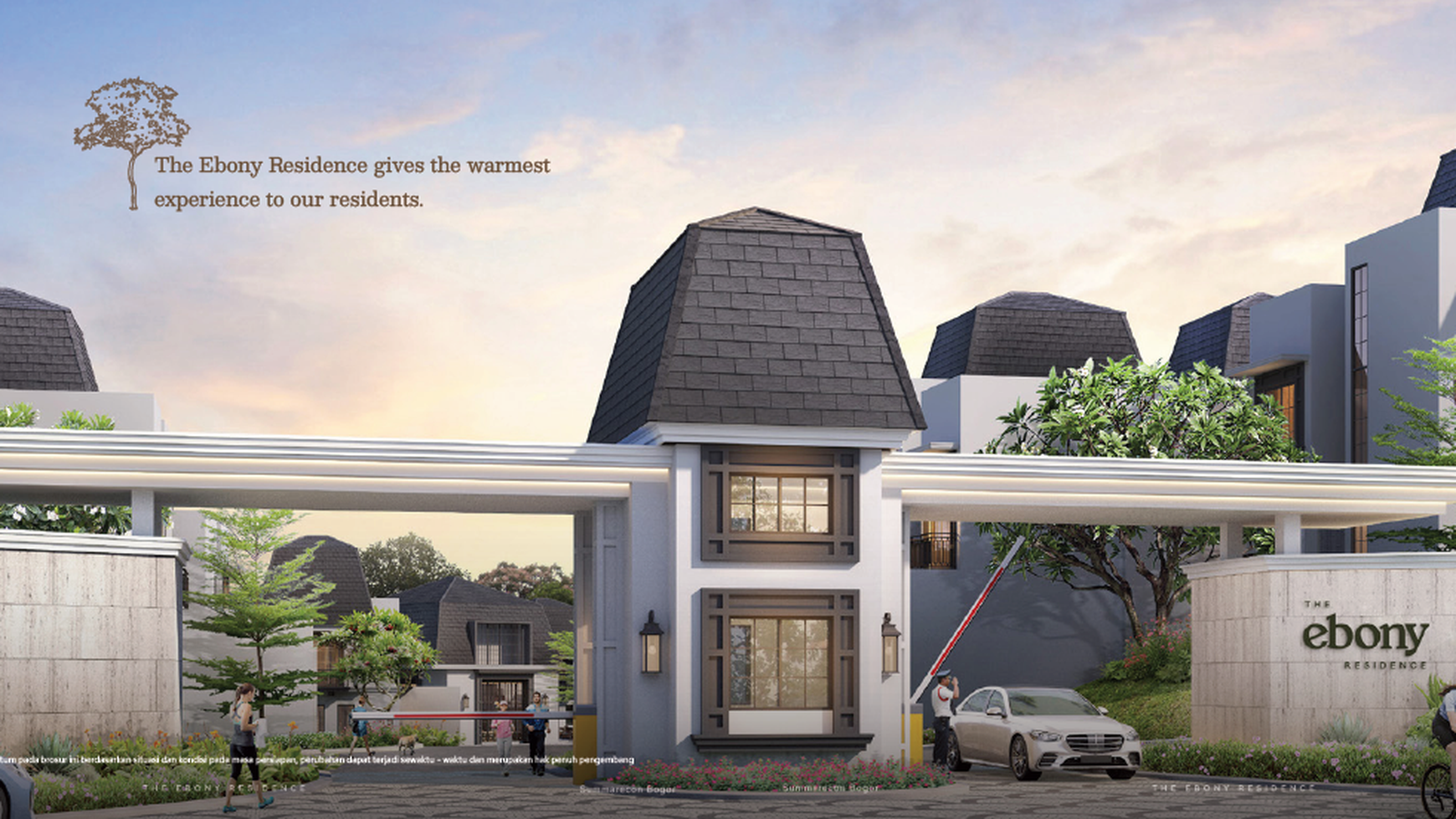 Brand New Cluster Ebony Rumah 2 Lantai + Attic Di Summarecon Bogor