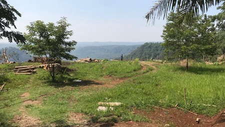 Tanah Siap Bangun View Gunung di Sindangsari Cirata