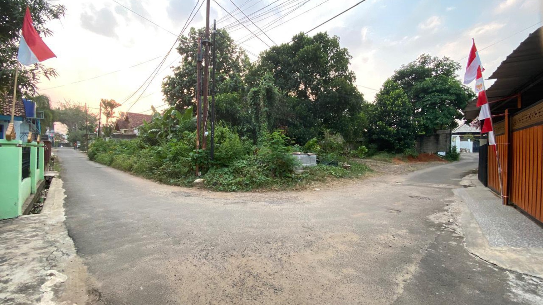 Tanah kosong diJalan H. Said jalan Sadewa Kedamaian Tanjung Karang Timur Bandarlampung