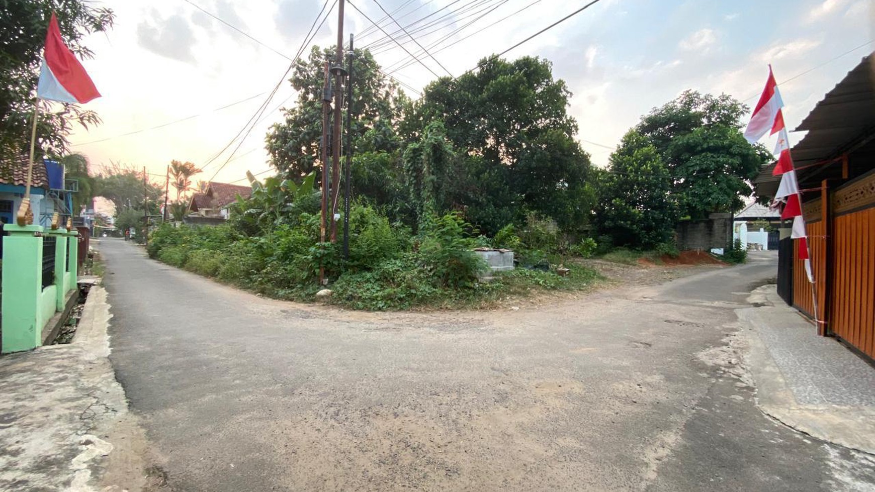 Tanah kosong diJalan H. Said jalan Sadewa Kedamaian Tanjung Karang Timur Bandarlampung