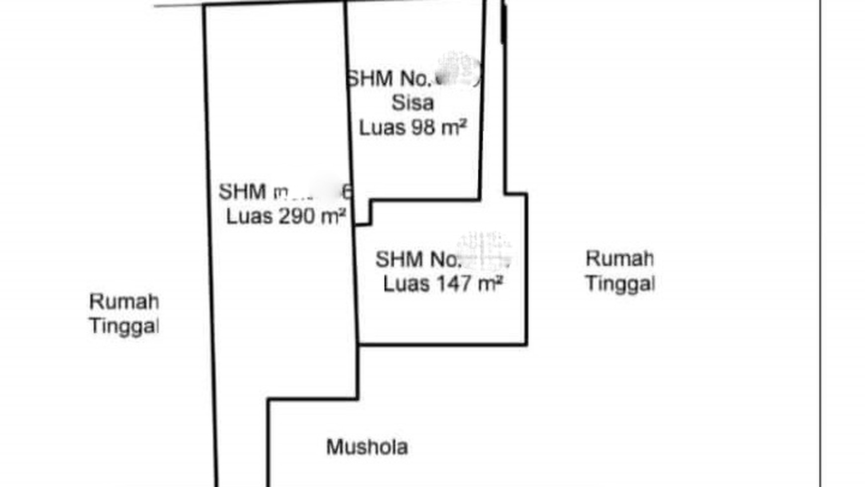 Rumah Strategis dibawah NJOP di Kemang Timur, Jakarta Selatan