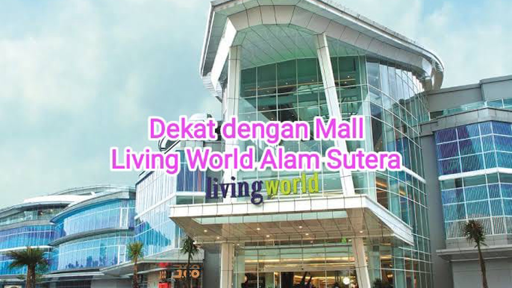 DIJUAL TANAH KAVLING DI CLUSTER EXCLUSIVE, NYAMAN DAN STRATEGIS. DEKAT MALL ALAM SUTERA, LIVING WORLD, BINUS UNIVERSITY