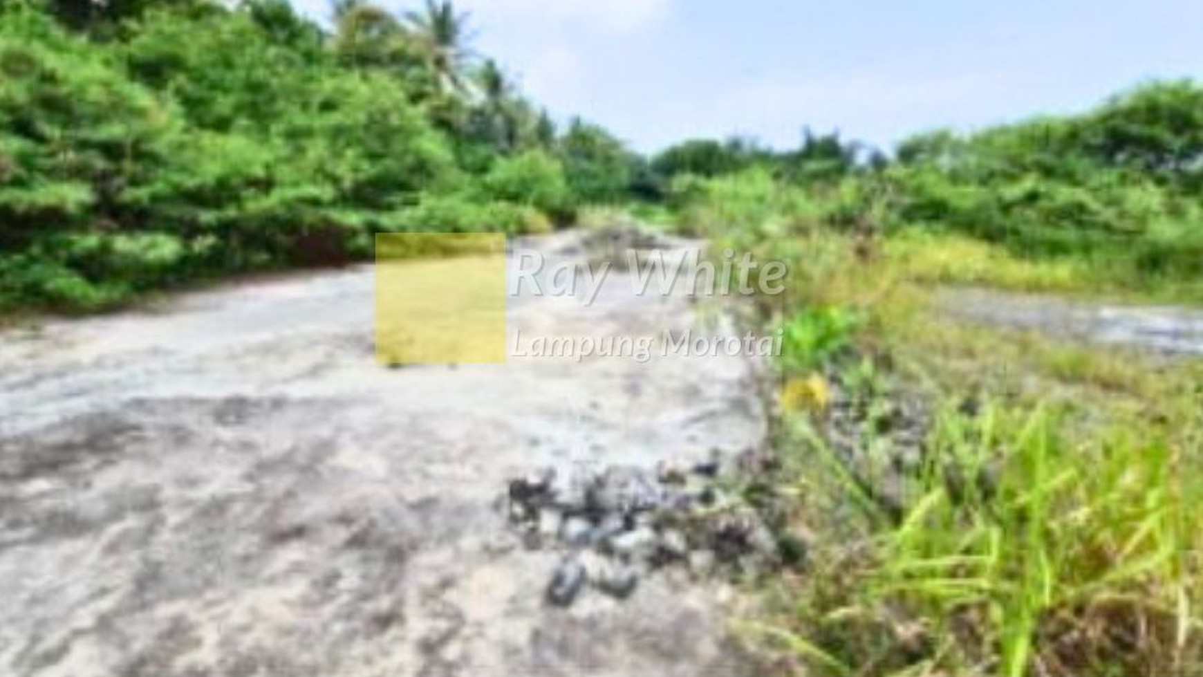 Dijual tanah dan bangunan gudang dekat pantai Lampung Selatan