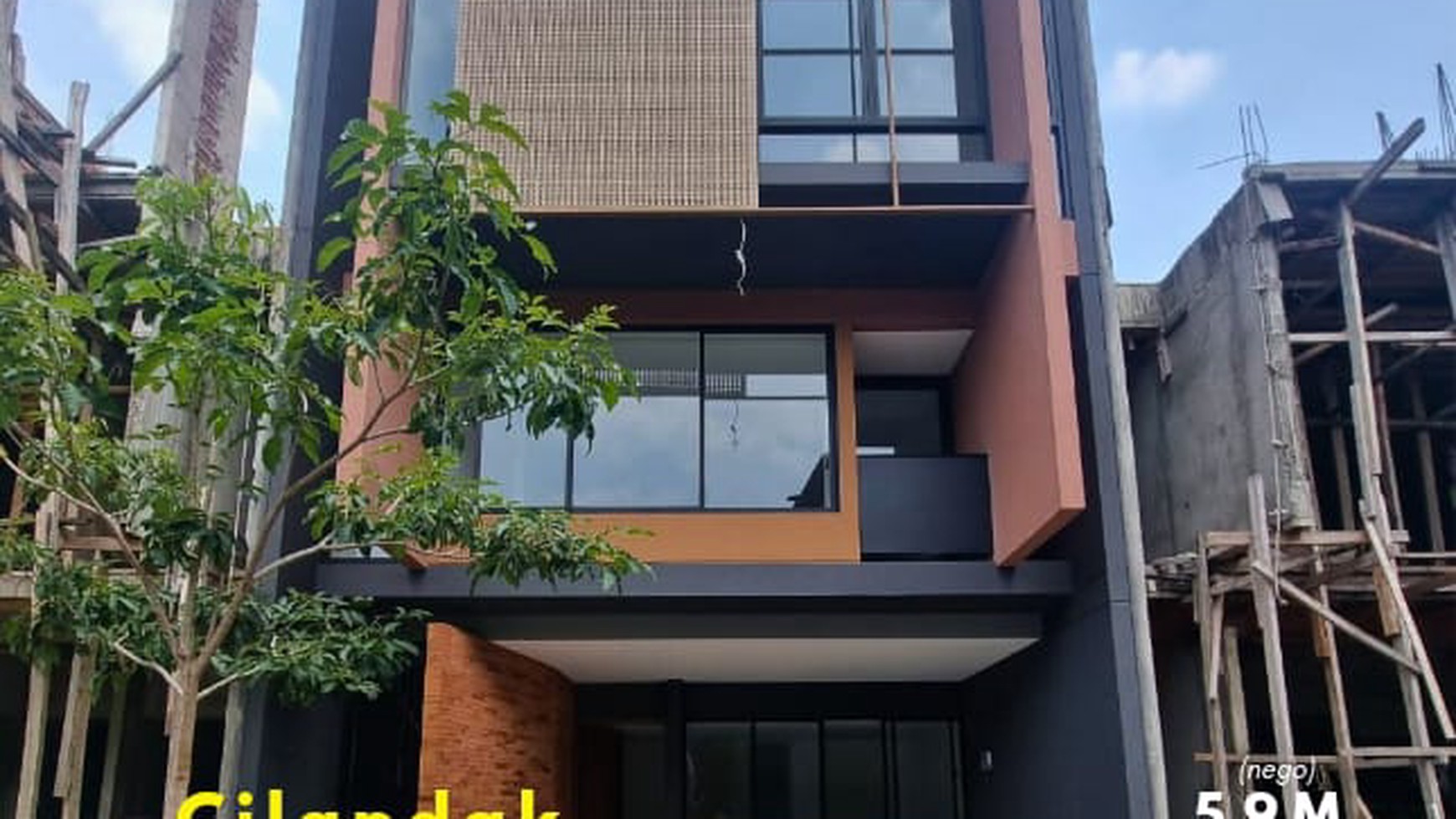 Brand new modern house at cilandak - ampera, jakarta selatan