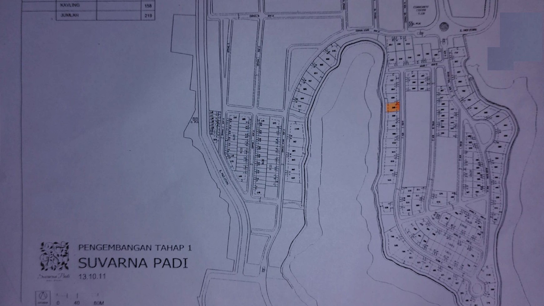 Dijual kavling di Suvarna Sutera Jl. Akasia 2 ,lokasi sangat strategis