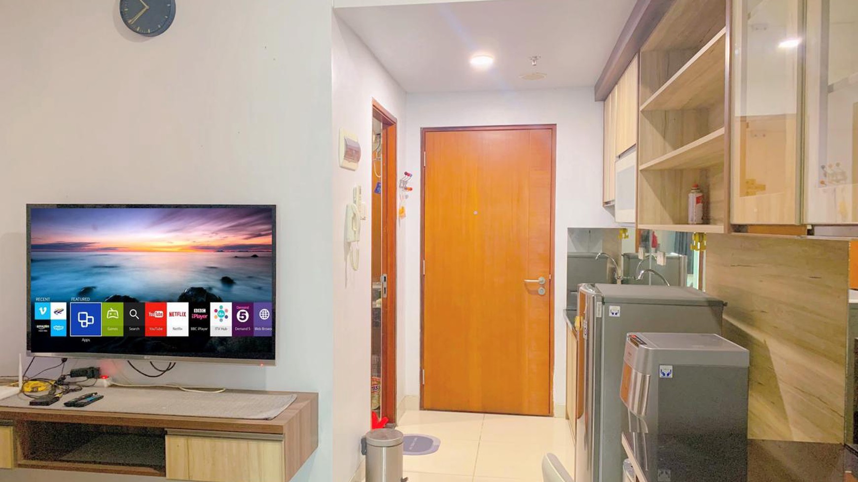 Apartemen Roseville Tipe 1 BR Full Furnished