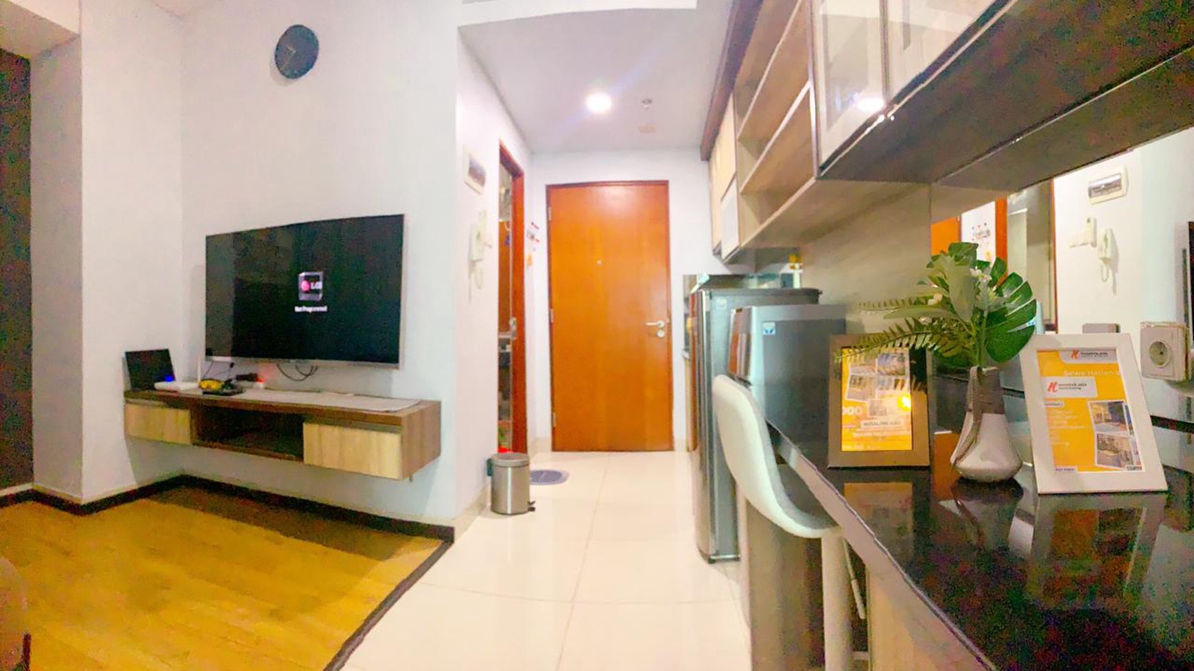 Apartemen Roseville Tipe 1 BR Full Furnished