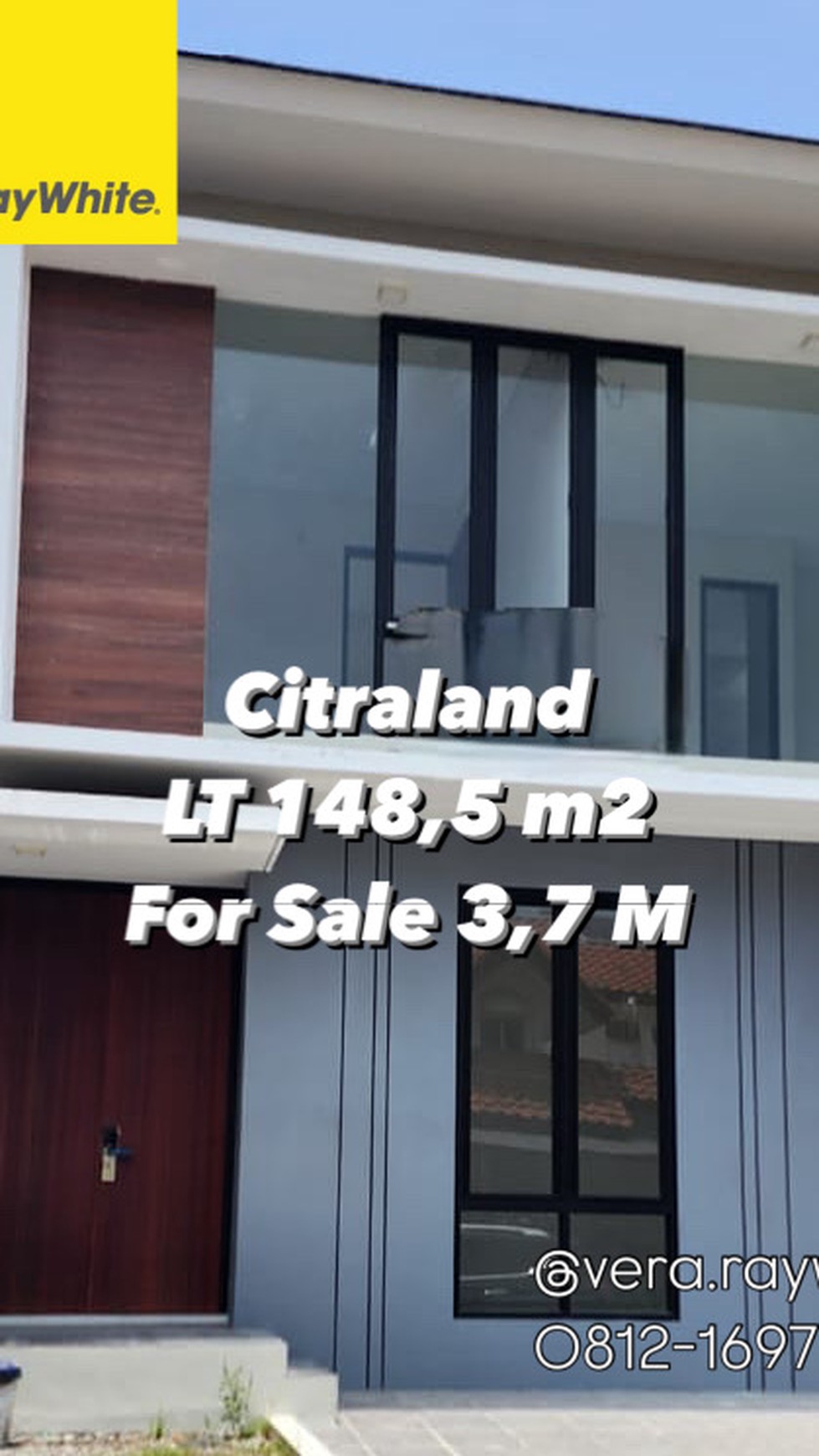 dijual rumah baru gress citraland utama dekat gwalk