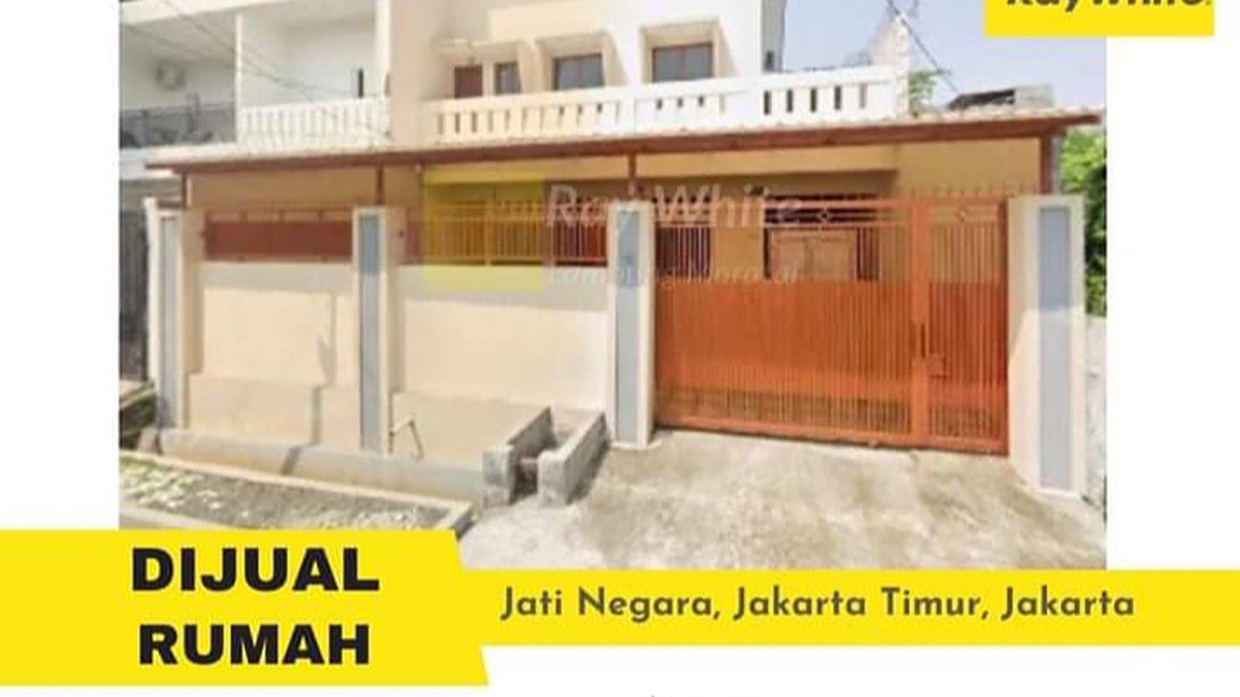 Dijual Rumah Langan Bank di Jatinegara tr