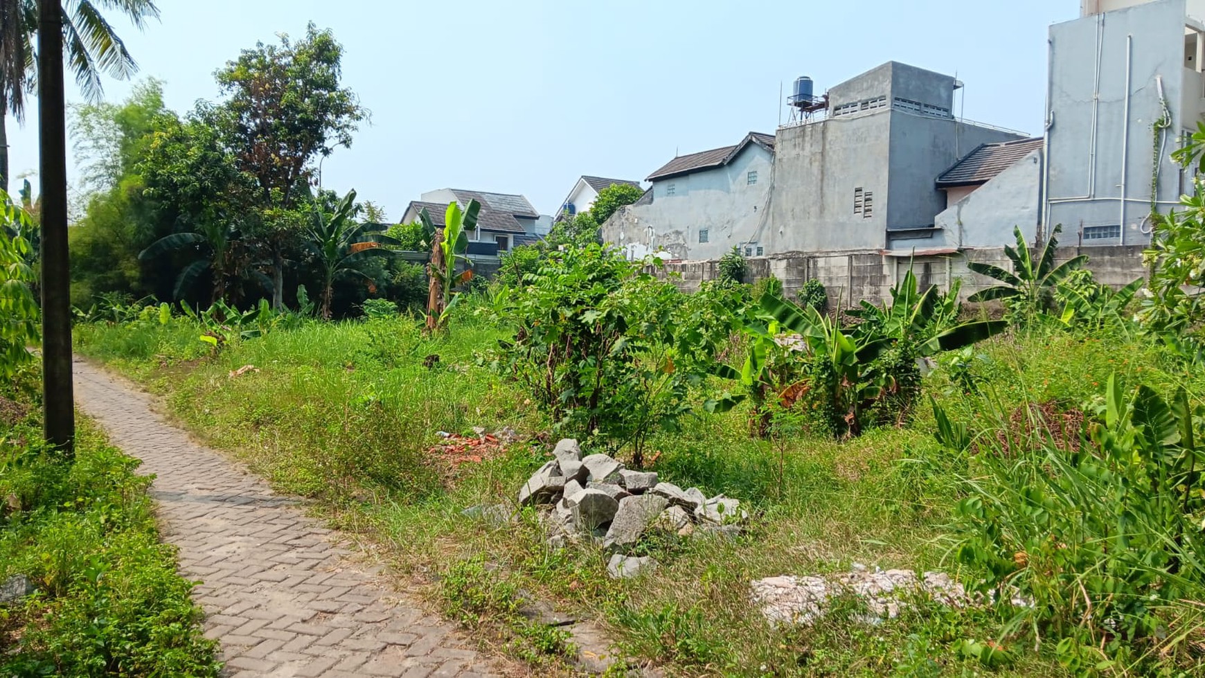 Tanah Kavling kosong Cocok untuk dibuat Cluster di Parigi Pondok Aren Bintaro  