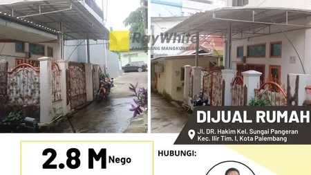 RUMAH TENGAH KOTA PALEMBANG STRATEGIS