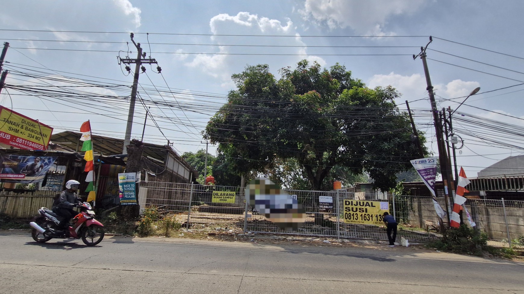 Kavling 470m2 di Jl. Raya Ciangsana Dekat Kota Wisata